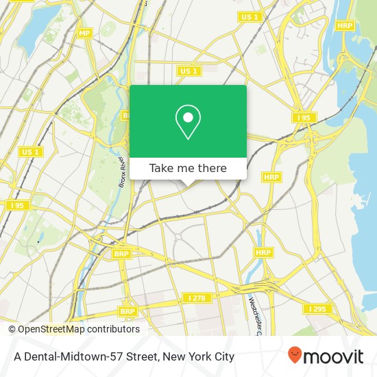 Mapa de A Dental-Midtown-57 Street