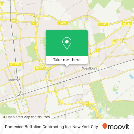 Mapa de Domenico Buffolino Contracting Inc