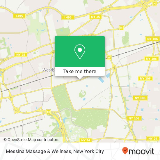 Mapa de Messina Massage & Wellness
