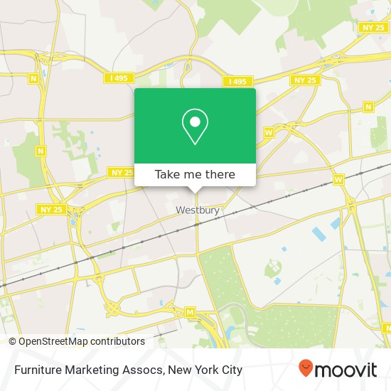 Furniture Marketing Assocs map