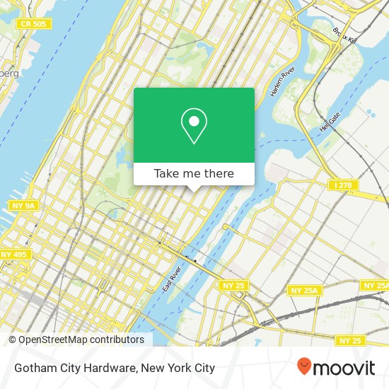 Mapa de Gotham City Hardware