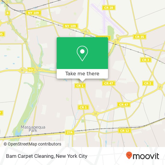 Mapa de Bam Carpet Cleaning