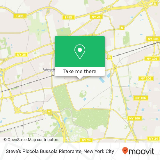 Mapa de Steve's Piccola Bussola Ristorante