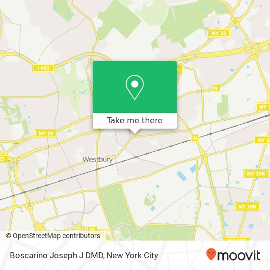 Mapa de Boscarino Joseph J DMD