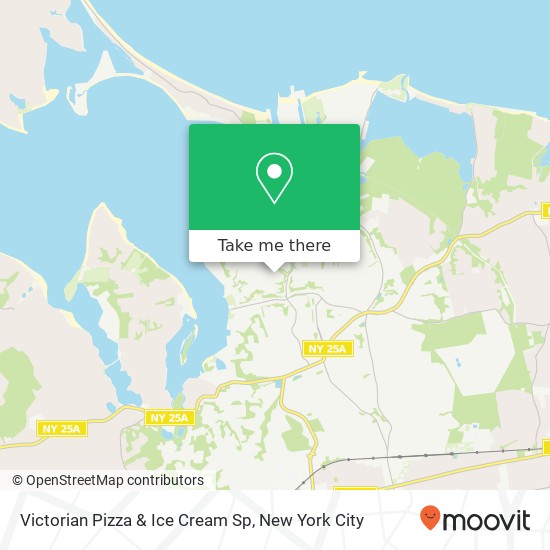 Victorian Pizza & Ice Cream Sp map