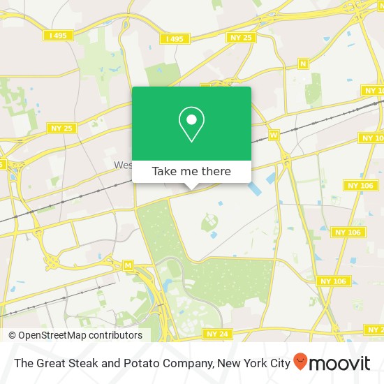 The Great Steak and Potato Company map