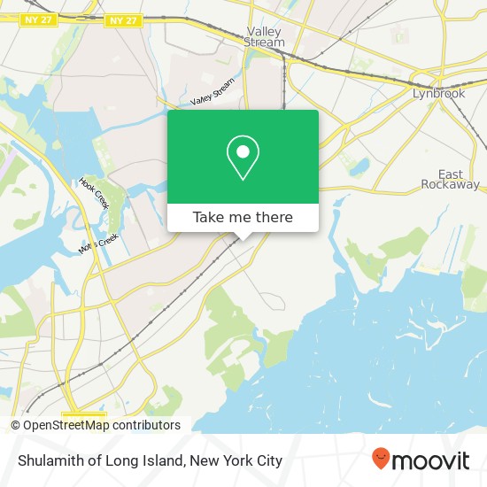 Shulamith of Long Island map