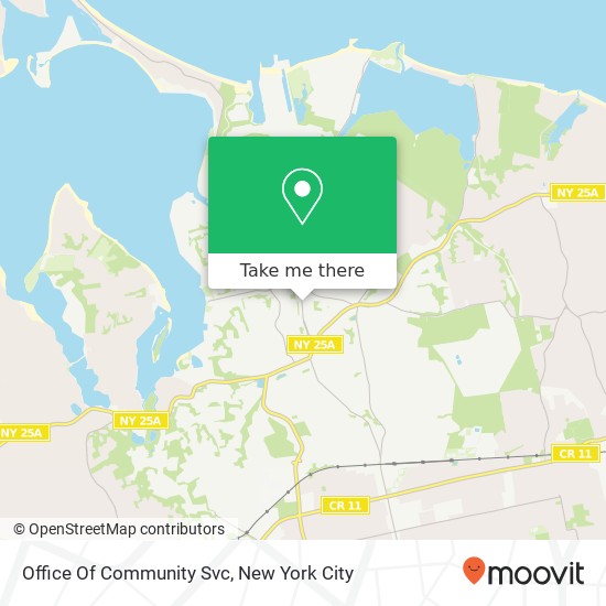 Mapa de Office Of Community Svc