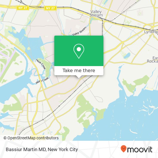 Bassiur Martin MD map