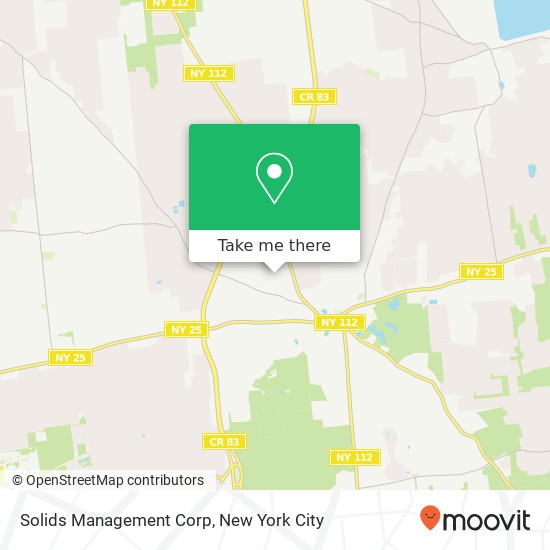 Solids Management Corp map