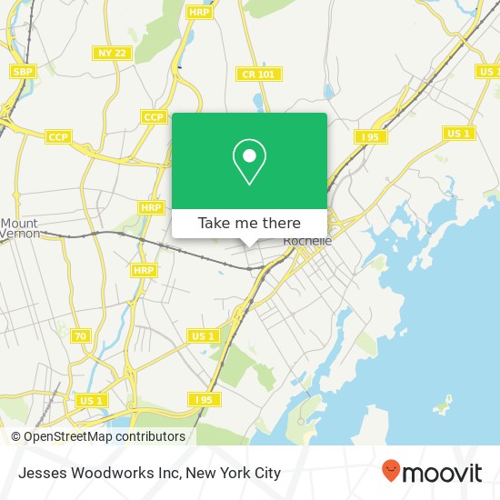 Jesses Woodworks Inc map