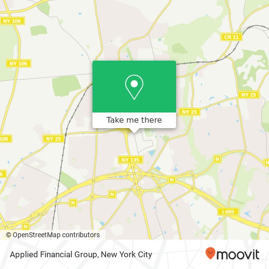 Applied Financial Group map