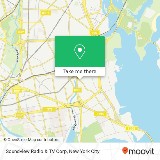 Mapa de Soundview Radio & TV Corp