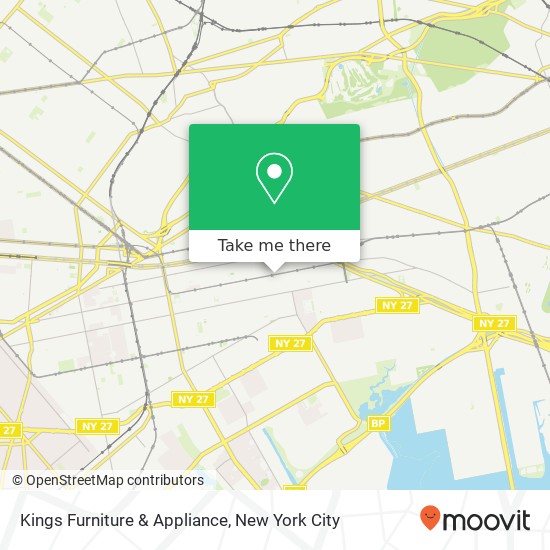 Kings Furniture & Appliance map