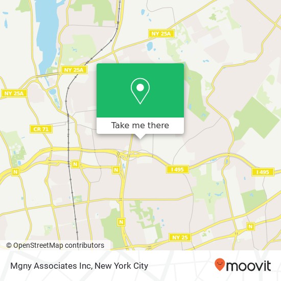 Mgny Associates Inc map