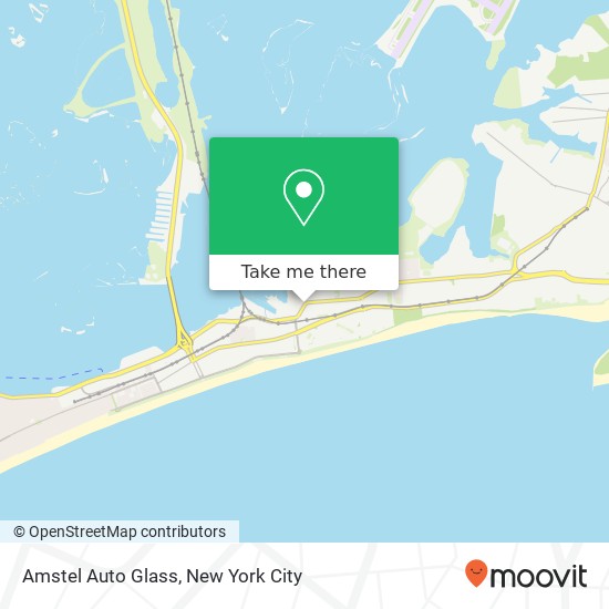Mapa de Amstel Auto Glass