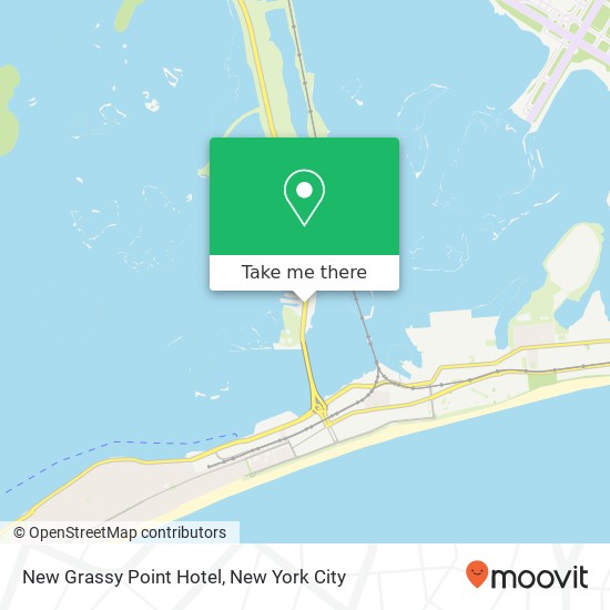 New Grassy Point Hotel map