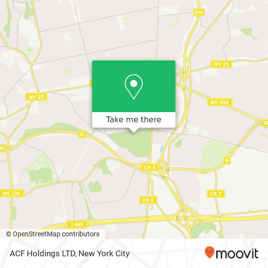 ACF Holdings LTD map