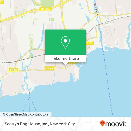 Mapa de Scotty's Dog House, Inc.