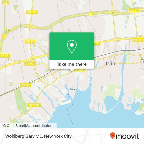 Wohlberg Gary MD map