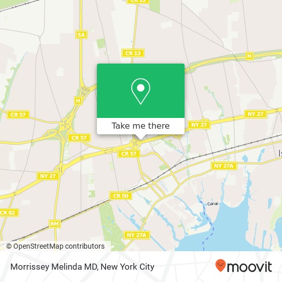 Mapa de Morrissey Melinda MD