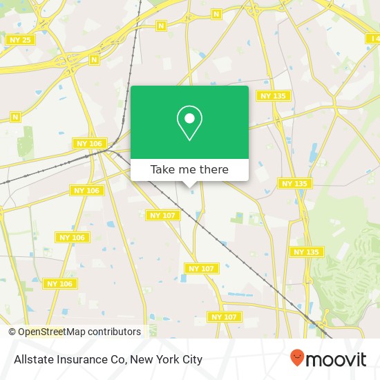 Allstate Insurance Co map