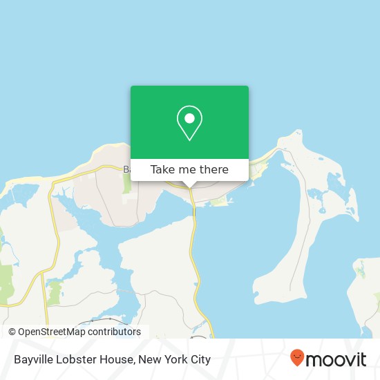 Mapa de Bayville Lobster House