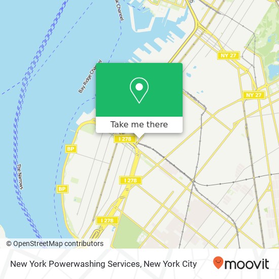 New York Powerwashing Services map