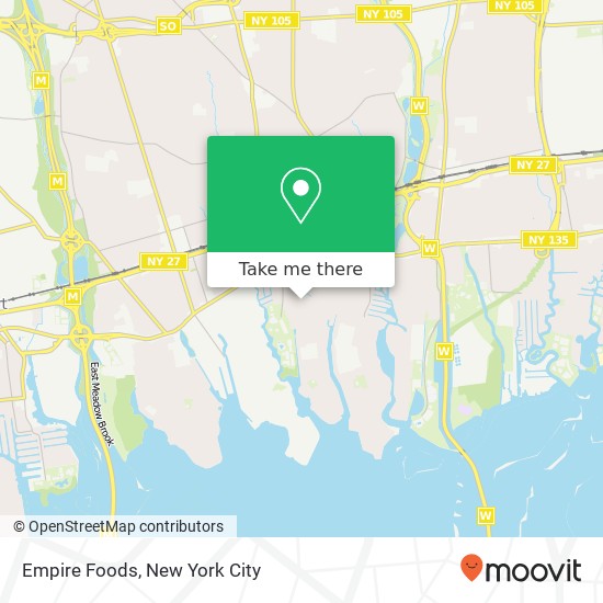 Empire Foods map