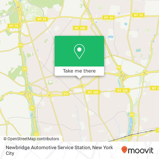 Mapa de Newbridge Automotive Service Station