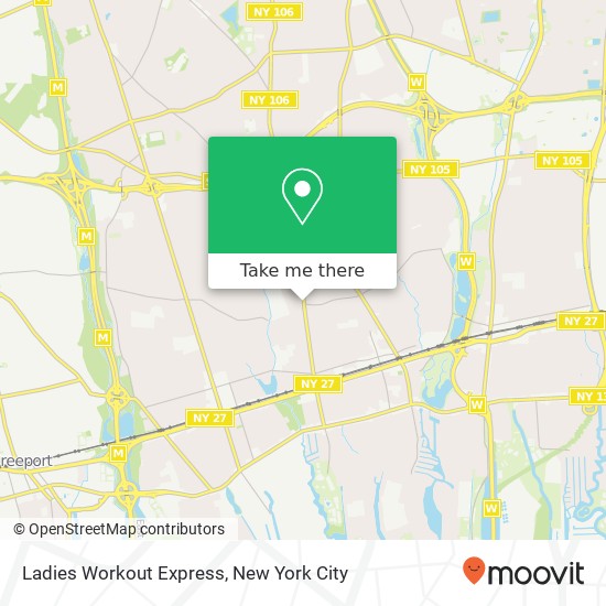Mapa de Ladies Workout Express