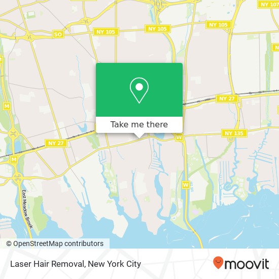 Laser Hair Removal map