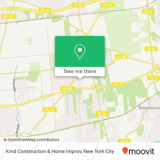Kmd Construction & Home Improv map