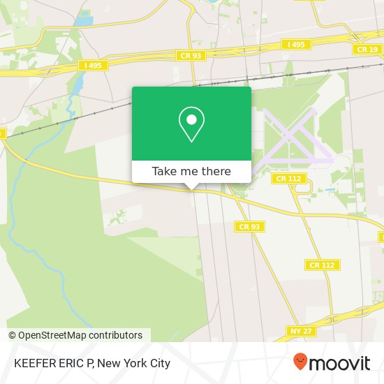 Mapa de KEEFER ERIC P