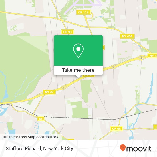 Stafford Richard map