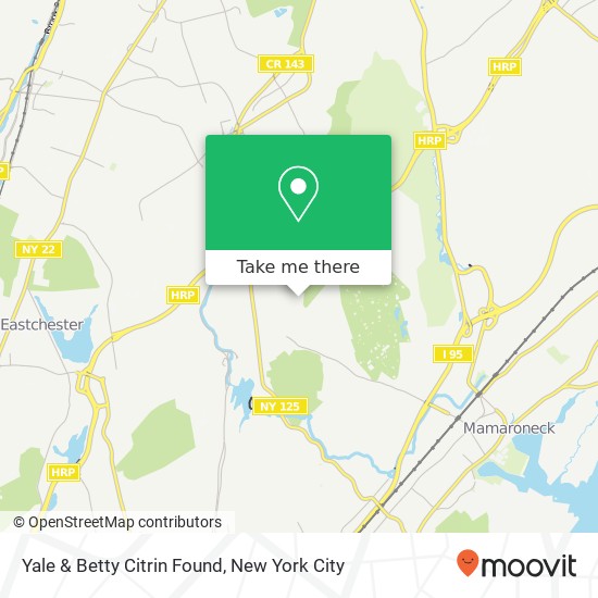 Yale & Betty Citrin Found map