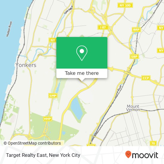 Target Realty East map