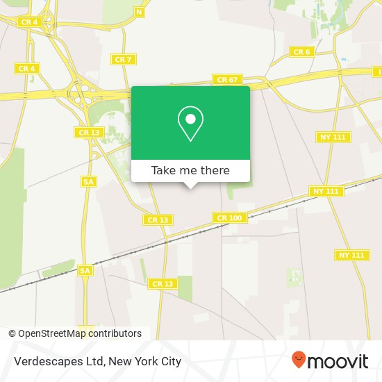 Mapa de Verdescapes Ltd