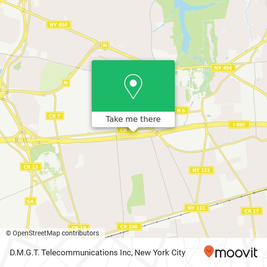 D.M.G.T. Telecommunications Inc map