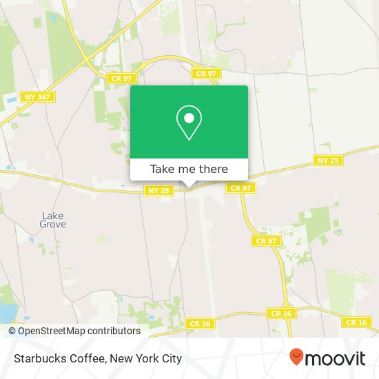 Starbucks Coffee map