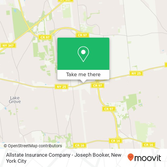 Mapa de Allstate Insurance Company - Joseph Booker