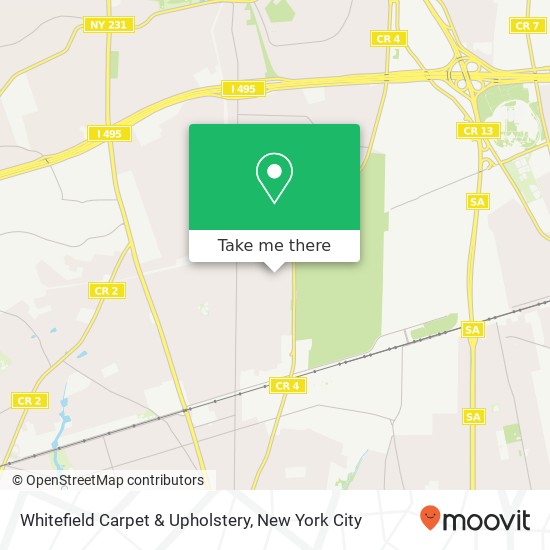 Mapa de Whitefield Carpet & Upholstery