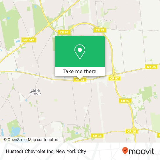 Mapa de Hustedt Chevrolet Inc