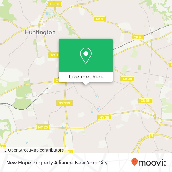 Mapa de New Hope Property Alliance