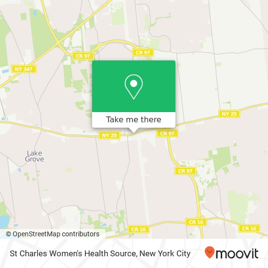 St Charles Women's Health Source map