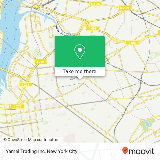 Yamei Trading Inc map