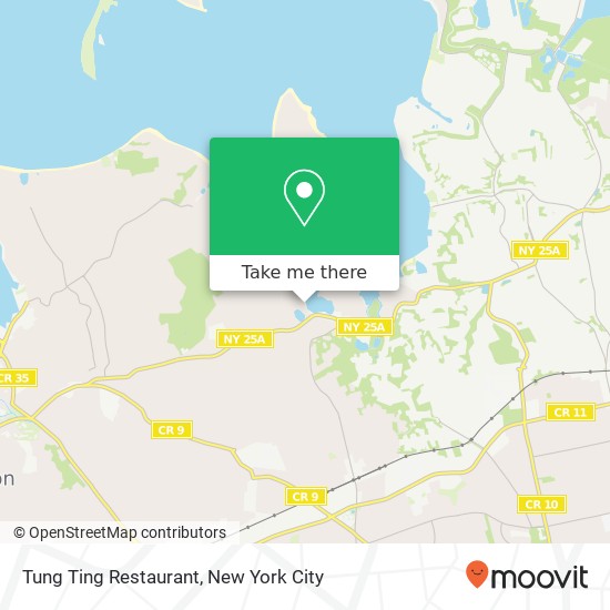 Mapa de Tung Ting Restaurant