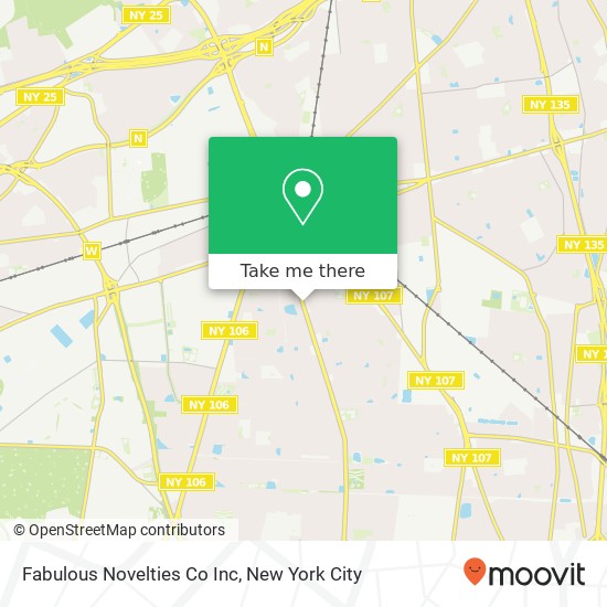 Mapa de Fabulous Novelties Co Inc