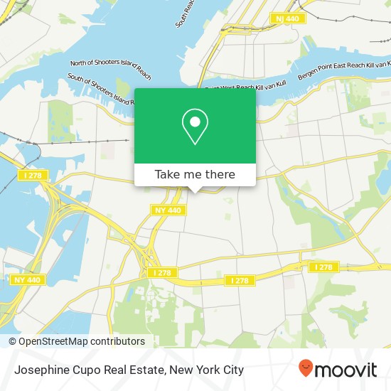 Josephine Cupo Real Estate map