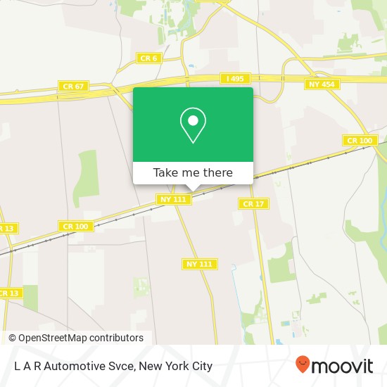 L A R Automotive Svce map